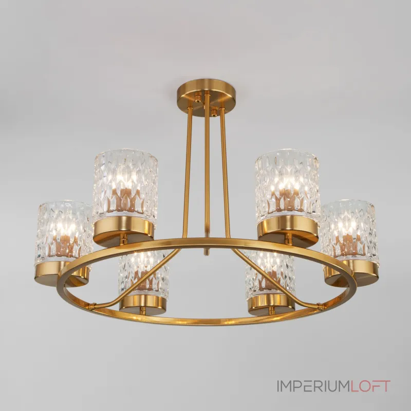 Потолочная люстра Eurosvet Calle 60127/6 латунь от ImperiumLoft Потолочная люстра Eurosvet Calle 60127/6 латунь от ImperiumLoft