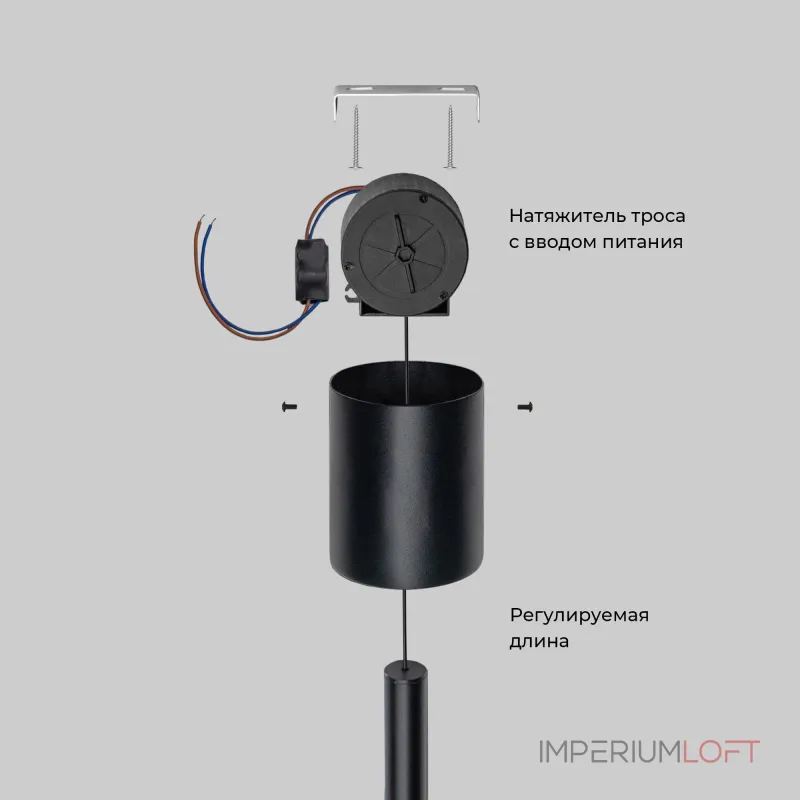 Подвесной светильник Eurosvet Thrust 604051 LED от ImperiumLoft