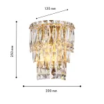 Настенный светильник Favourite Adamas 4781-2W от ImperiumLoft