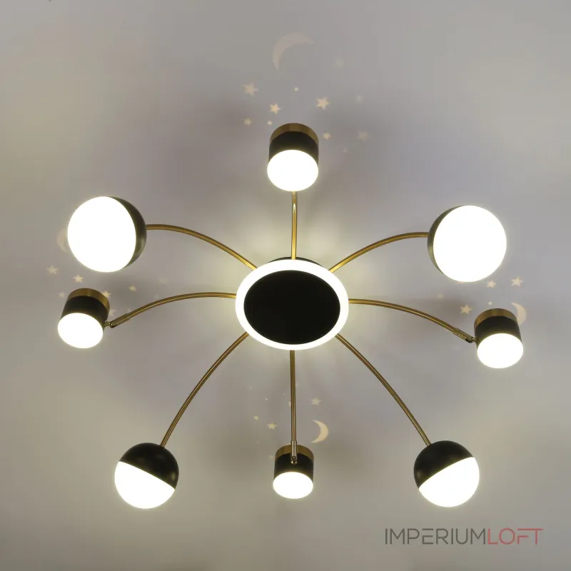 Потолочная люстра F-Promo Canvas 3096-8P от ImperiumLoft Потолочная люстра F-Promo Canvas 3096-8P от ImperiumLoft