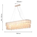 Подвесная люстра Favourite Modus 4782-10P от ImperiumLoft