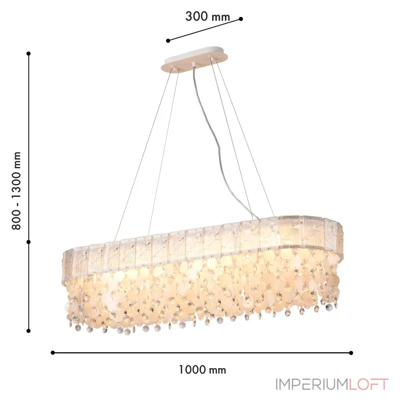 Подвесная люстра Favourite Modus 4782-10P от ImperiumLoft