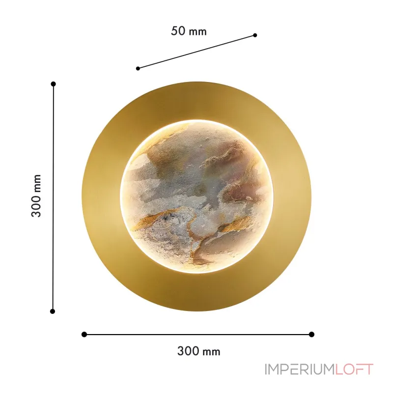 Настенный светильник Favourite Lago 4597-1W от ImperiumLoft