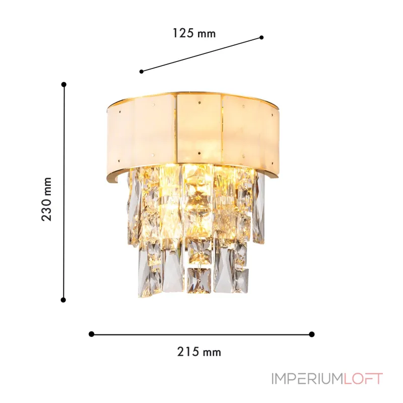 Настенный светильник Favourite Raffinato 4783-2W от ImperiumLoft Настенный светильник Favourite Raffinato 4783-2W от ImperiumLoft
