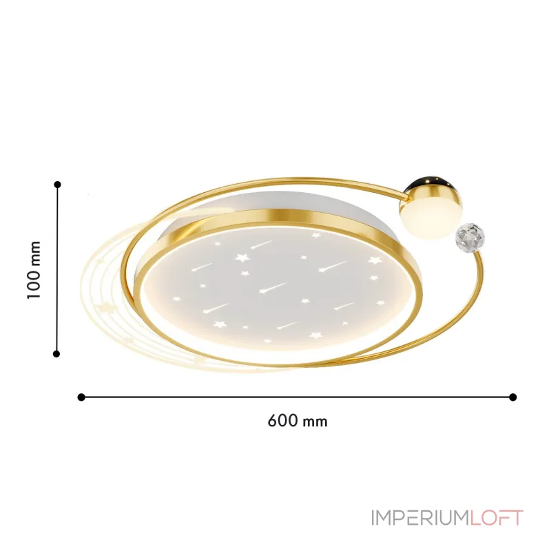 Светильник потолочный F-Promo Cruise 4743-5C от ImperiumLoft