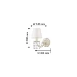 Настенный светильник F-Promo Poletta 2129-1W от ImperiumLoft