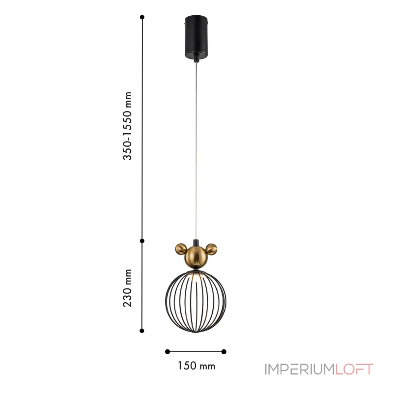 Подвес F-Promo Mouse 4748-1P от ImperiumLoft