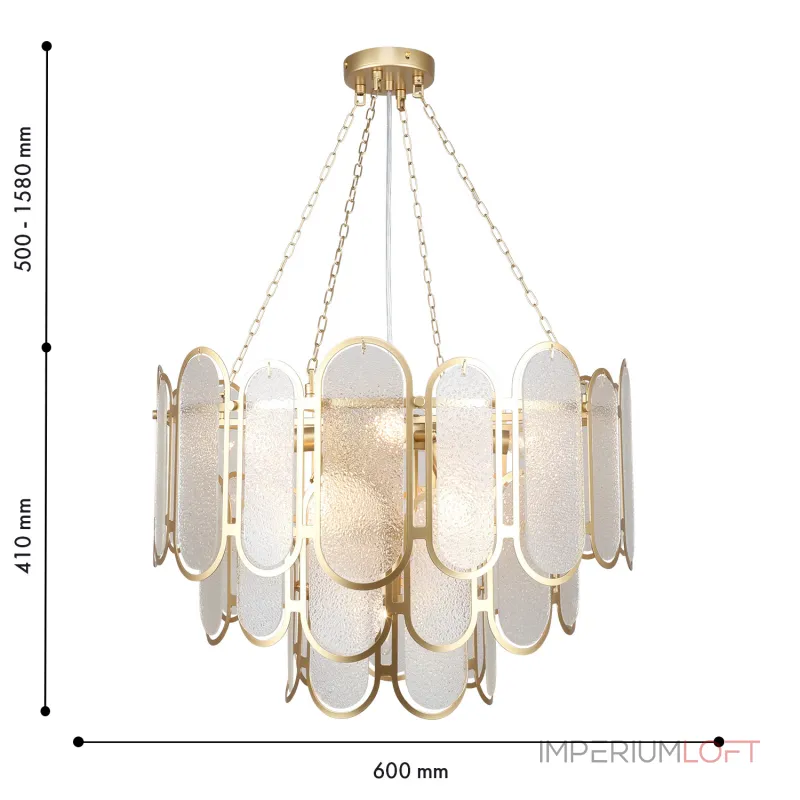 Подвесная люстра Favourite Laura 4730-9P от ImperiumLoft Подвесная люстра Favourite Laura 4730-9P от ImperiumLoft