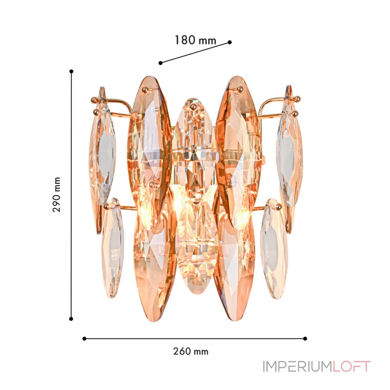 Бра Favourite Glans 4719-2W от ImperiumLoft