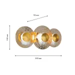 Настенный светильник Favourite Claros 4641-3W от ImperiumLoft