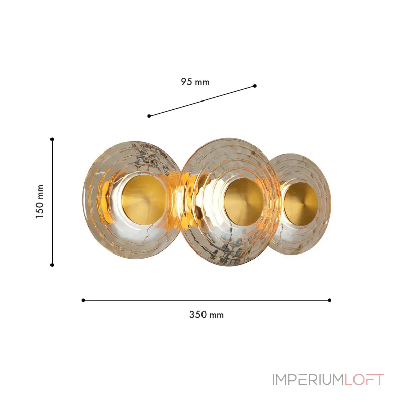 Настенный светильник Favourite Claros 4641-3W от ImperiumLoft
