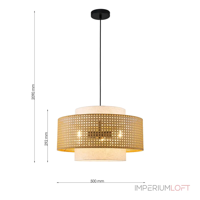 Подвесная люстра Favourite Organicum 4768-3P от ImperiumLoft