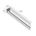 Шинопровод Favourite Logica 1014-TB-200 от ImperiumLoft