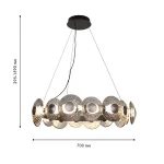 Подвесная люстра Favourite Claros 4643-16P