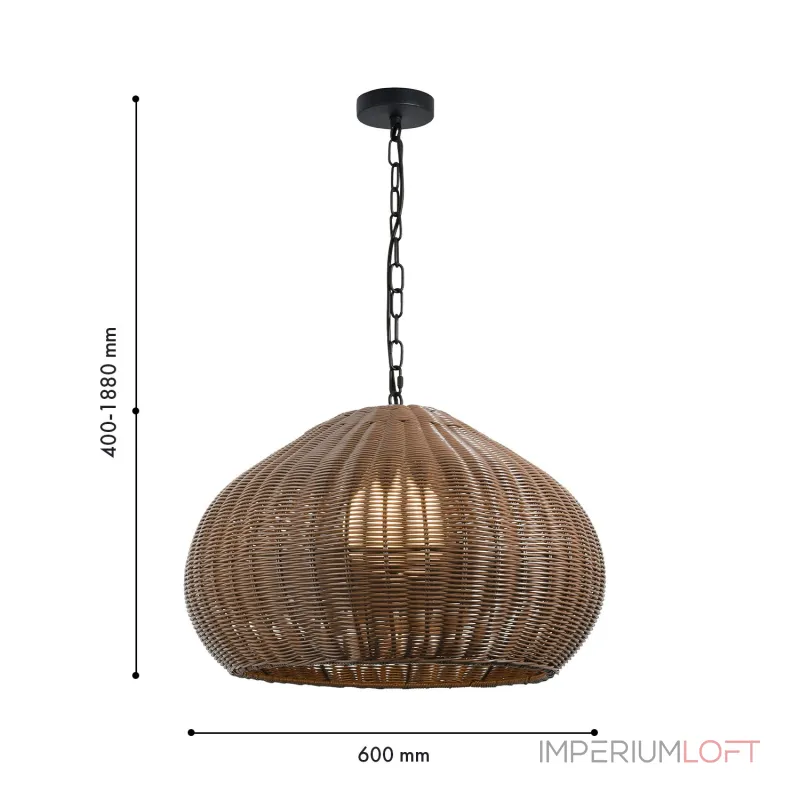 Подвесной светильник Favourite Wicker 4884-1P от ImperiumLoft Подвесной светильник Favourite Wicker 4884-1P от ImperiumLoft