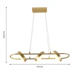 Подвесная люстра F-promo Abris 4677-3P