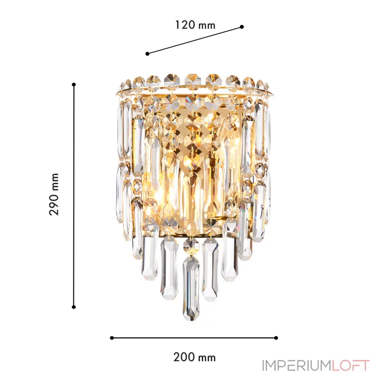 Бра Favourite Diadem 4724-2W от ImperiumLoft Бра Favourite Diadem 4724-2W от ImperiumLoft