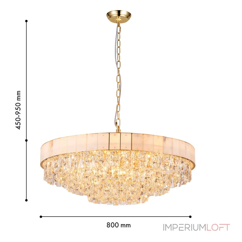 Подвесная люстра Favourite Raffinato 4783-28P от ImperiumLoft