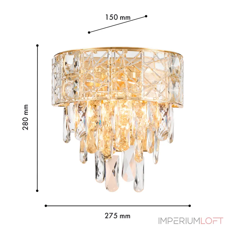 Бра Favourite Elysium 4720-2W от ImperiumLoft Бра Favourite Elysium 4720-2W от ImperiumLoft