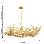 Подвесная люстра Favourite Aurelius 4735-12P от ImperiumLoft
