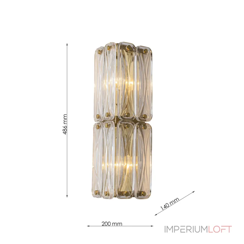 Бра Favourite Glacies 4764-2W от ImperiumLoft Бра Favourite Glacies 4764-2W от ImperiumLoft