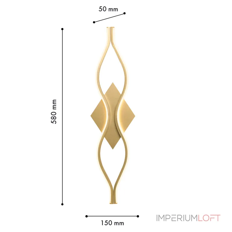 Бра Favourite Mebius 4741-1W от ImperiumLoft