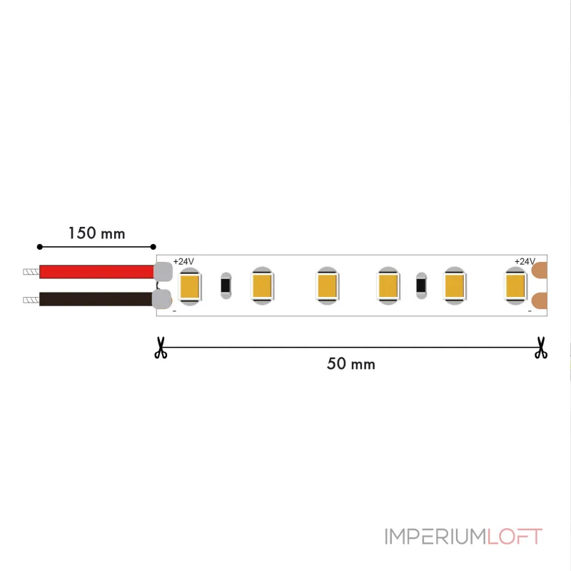 Лента светодиодная, 5M, SMD2835, 4.8W/m, 3000K, IP65 Favourite 2001-30565 от ImperiumLoft Лента светодиодная, 5M, SMD2835, 4.8W/m, 3000K, IP65 Favourite 2001-30565 от ImperiumLoft