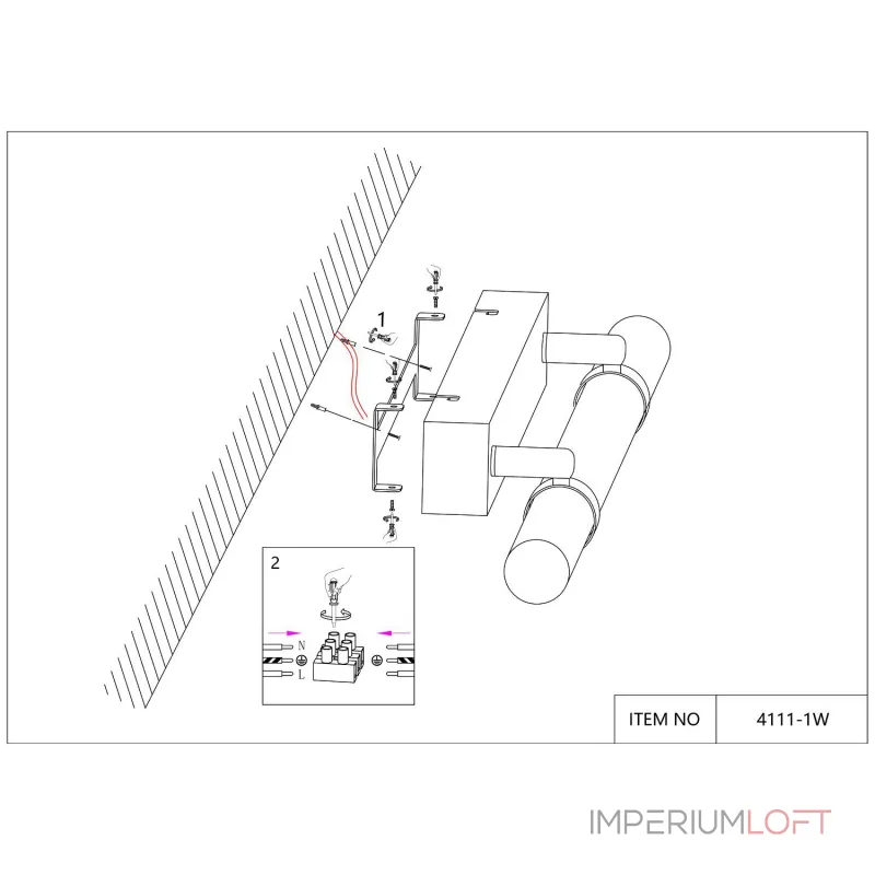 Бра Favourite Cuero 4111-1W от ImperiumLoft Бра Favourite Cuero 4111-1W от ImperiumLoft