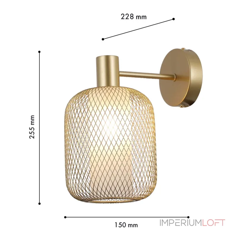 Настенный светильник F-promo Tokri 4603-1W от ImperiumLoft Настенный светильник F-promo Tokri 4603-1W от ImperiumLoft