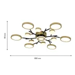 Потолочная люстра F-Promo Hybrid 4686-13C от ImperiumLoft