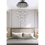 Потолочный светильник Arti Lampadari Flusso Nickel Flusso H 1.4.25.615 N от ImperiumLoft