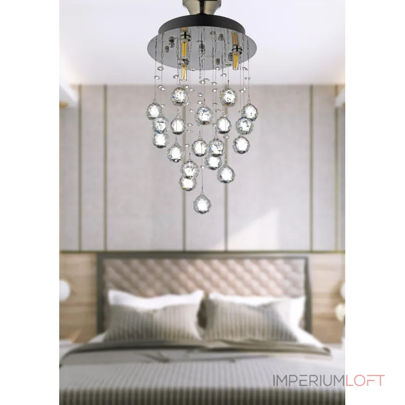 Потолочный светильник Arti Lampadari Flusso Nickel Flusso H 1.4.25.615 N от ImperiumLoft Потолочный светильник Arti Lampadari Flusso Nickel Flusso H 1.4.25.615 N от ImperiumLoft