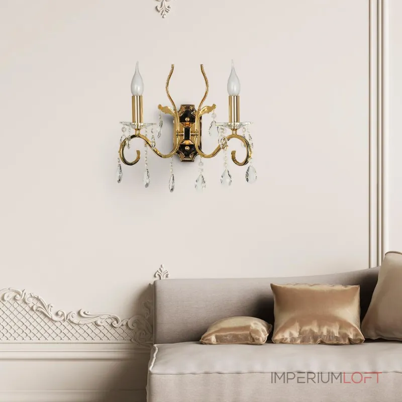 Бра Arti Lampadari Vesuvio Gold Vesuvio E 2.1.2.601 G от ImperiumLoft