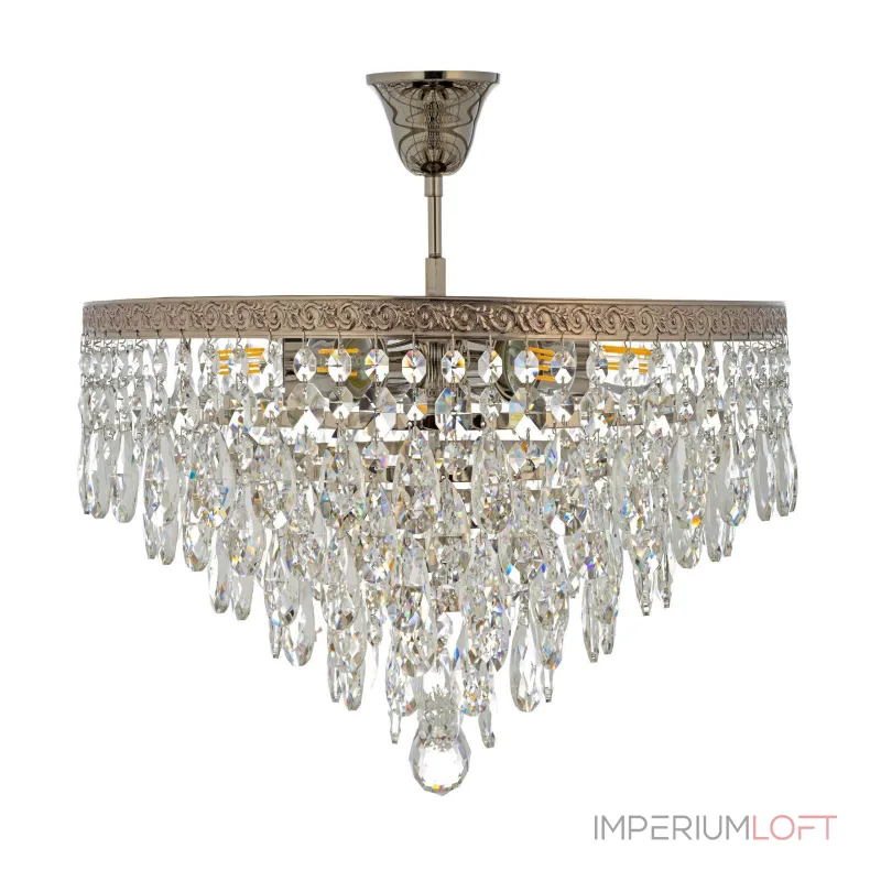 Потолочная люстра Arti Lampadari Castellana Nickel Castellana E 1.3.46.601 N от ImperiumLoft
