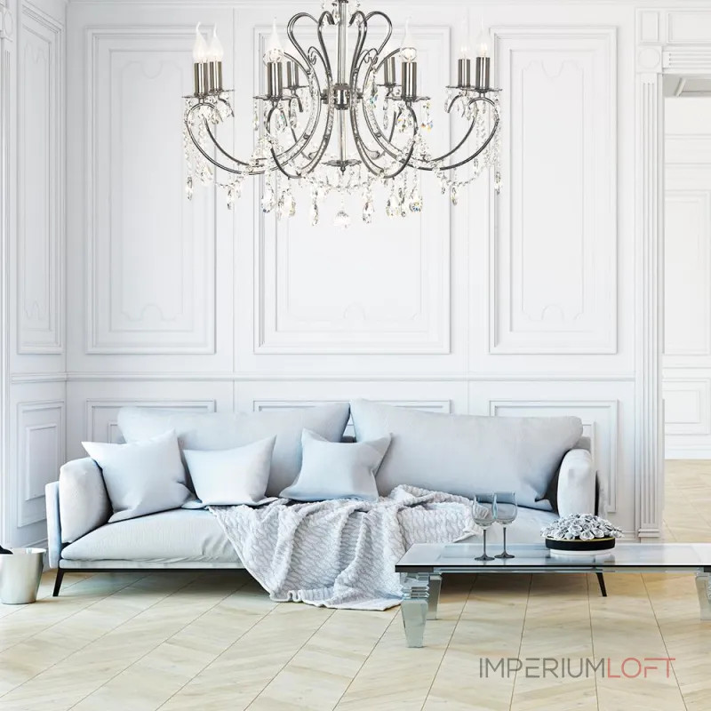 Подвесная люстра Arti Lampadari Romano Nb Romano E 1.1.8.601 NB от ImperiumLoft