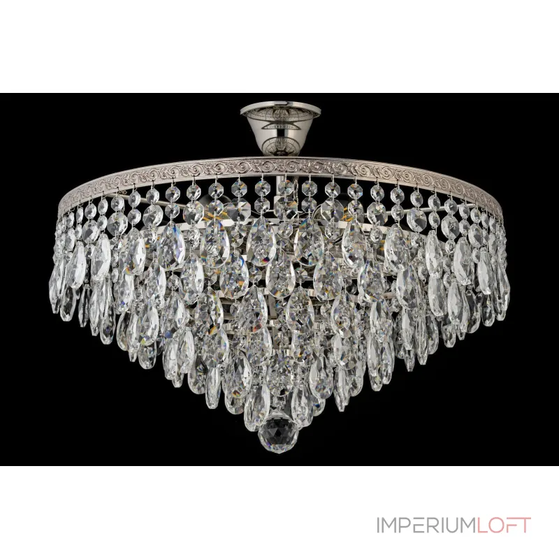 Потолочная люстра Arti Lampadari Castellana Nickel Castellana E 1.3.46.601 N от ImperiumLoft