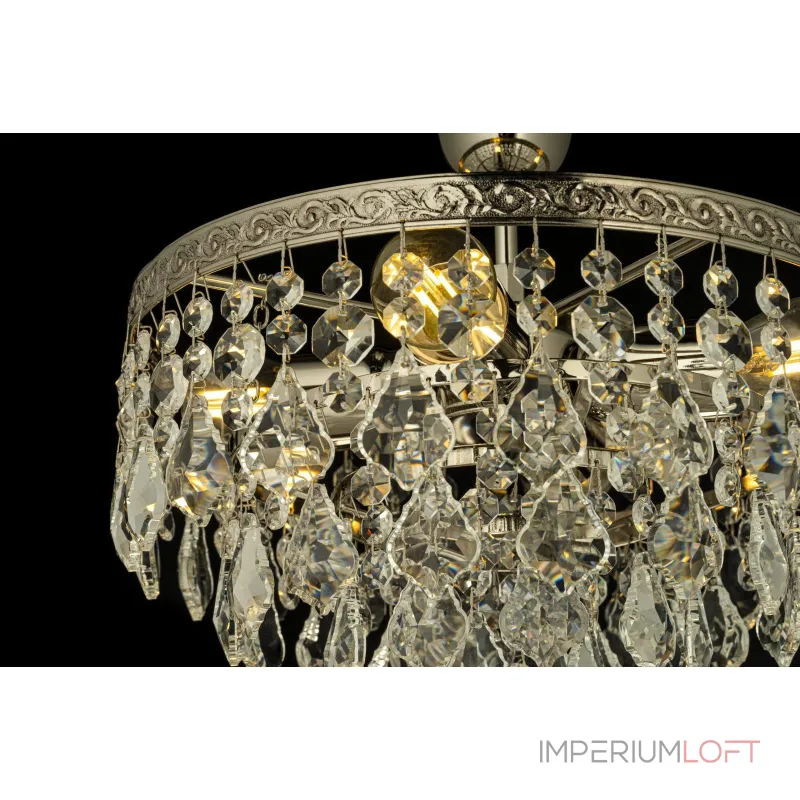 Потолочная люстра Arti Lampadari Castellana Nickel Castellana E 1.3.30.602 N от ImperiumLoft Потолочная люстра Arti Lampadari Castellana Nickel Castellana E 1.3.30.602 N от ImperiumLoft