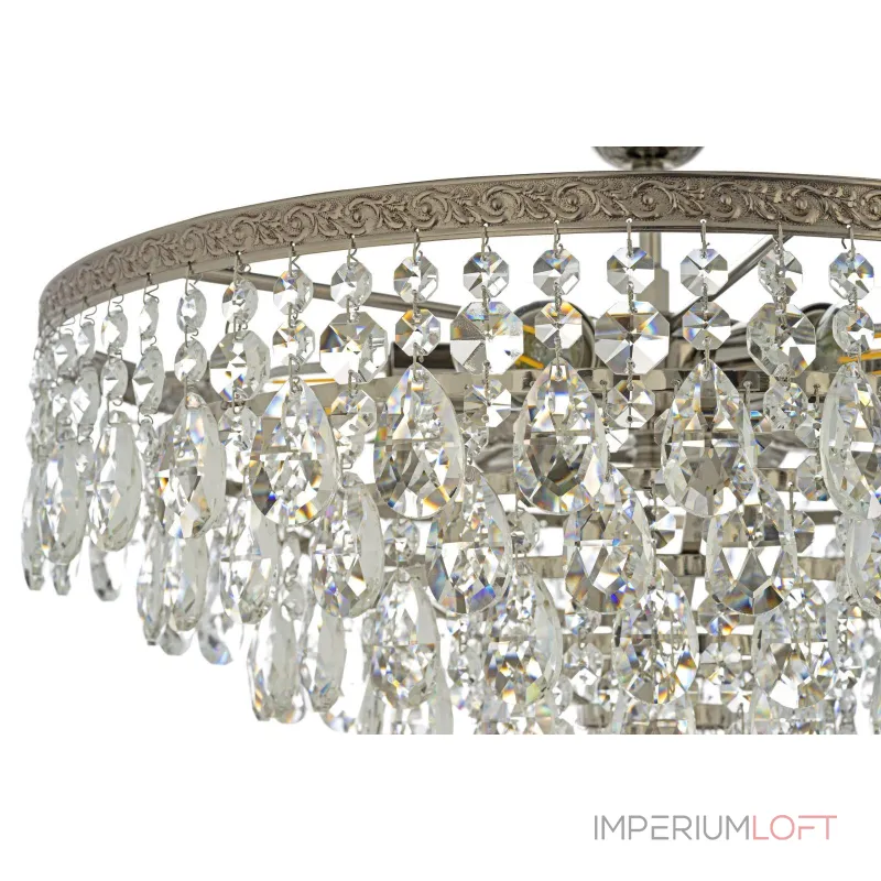 Потолочная люстра Arti Lampadari Castellana Nickel Castellana E 1.3.46.601 N от ImperiumLoft