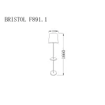 Торшер Lucia Tucci Bristol BRISTOL F891.1 от ImperiumLoft