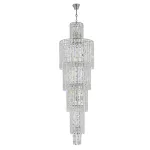 Каскадная люстра Arti Lampadari Valencia Nickel Valencia E 1.11.50.501 N от ImperiumLoft