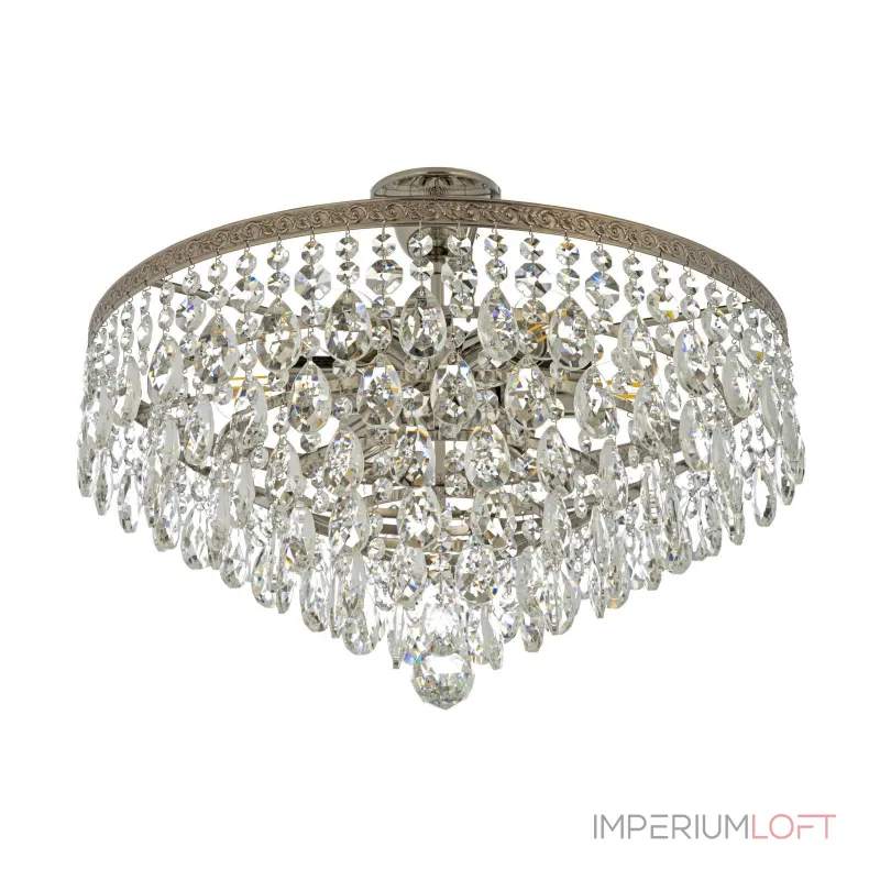 Потолочная люстра Arti Lampadari Castellana Nickel Castellana E 1.3.46.601 N от ImperiumLoft