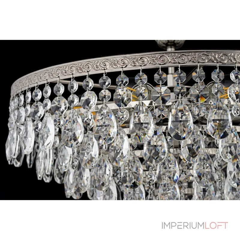 Потолочная люстра Arti Lampadari Castellana Nickel Castellana E 1.3.46.601 N от ImperiumLoft