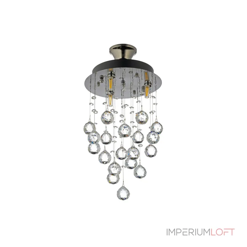 Потолочный светильник Arti Lampadari Flusso Nickel Flusso H 1.4.25.615 N от ImperiumLoft Потолочный светильник Arti Lampadari Flusso Nickel Flusso H 1.4.25.615 N от ImperiumLoft