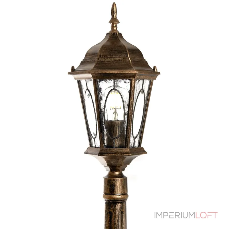 Наземный высокий светильник Feron Витраж с овалом 11332 от ImperiumLoft