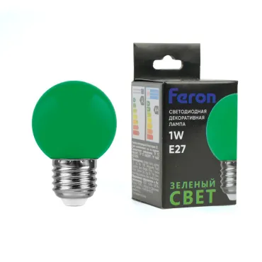 Лампа светодиодная Feron LB-37 E27 1Вт K 25117