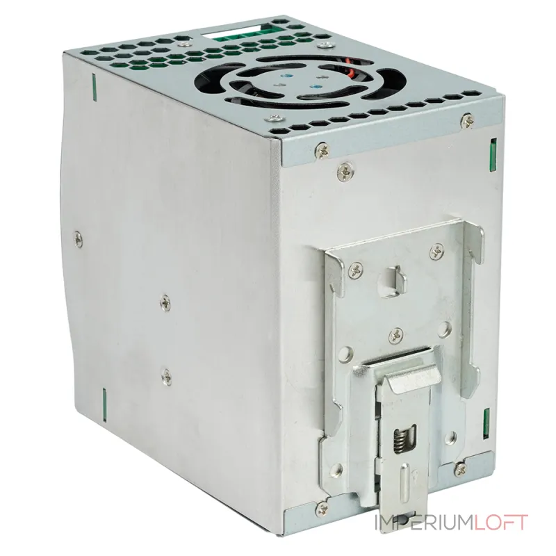 Трансформатор электронный для светодиодной ленты на DIN-рейку480W 24V 63*125.5*113мм IP20 Feron 52138 от ImperiumLoft