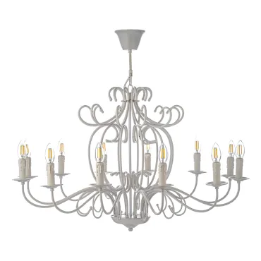 Подвесная люстра Arti Lampadari Amaro White Amaro E 1.1.12 W