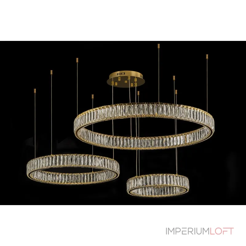 Люстра подвесная '++ Dio D`arte Caneva Caneva L 1.5.80+60+40.100 G от ImperiumLoft