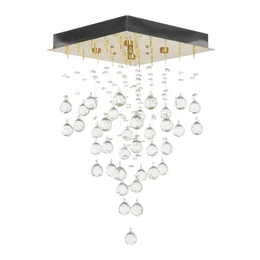 Каскадная люстра Arti Lampadari Flusso Gold Flusso H 1.4.30.615 G