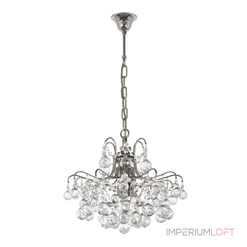 Подвесная люстра Arti Lampadari Giglio Nickel Giglio E 1.5.38.100 N от ImperiumLoft Подвесная люстра Arti Lampadari Giglio Nickel Giglio E 1.5.38.100 N от ImperiumLoft